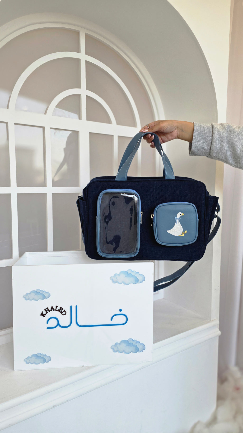 Acrylic box (clouds)