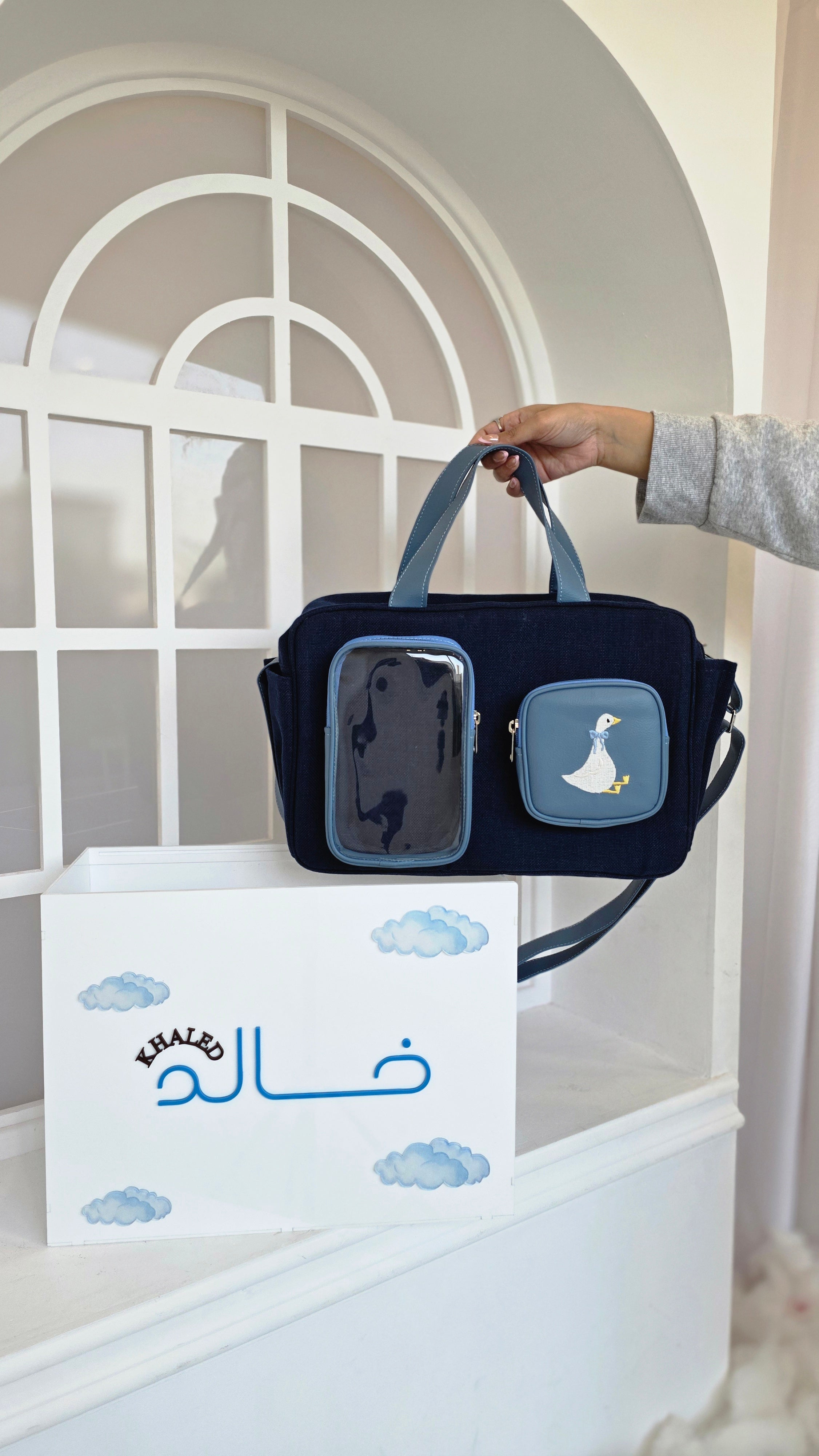 Acrylic box (clouds)