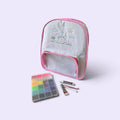 Bag + Bedazzling kit / WHITE+PINK