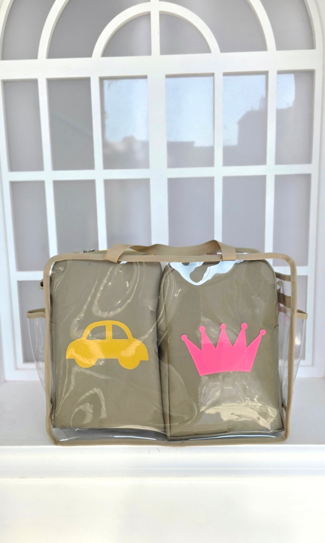 Trio bag (crown + car)